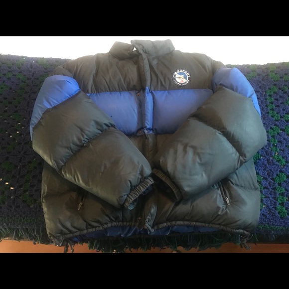 VNTG 90s POLO SPORT Ralph Lauren ARCTIC CHALLENGE Down Filled Puffer Jacket XXL - Picture 1 of 5